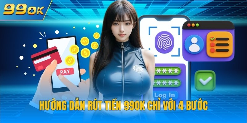 Hướng dẫn rút tiền 99OK chỉ với 4 bước